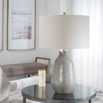 Monacan Gray Textured Table Lamp image 3
