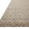 Product Image 2 for Dawn Organic Modern Natural Diamond-Patterned Fringe 2'3" x 7'7" Rug from Loloi