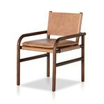 Product Image 1 for Bamba Wood-Framed Brown Leather Dining Chair from Four Hands