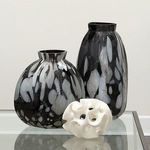 Product Image 1 for White Resin Ribbon Sphere from Jamie Young