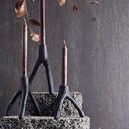 Product Image 3 for Candle Holder Aion Black from BIDKHome