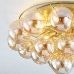 Product Image 3 for Mimi 9-Light Aged Brass Bubble Chandelier from Mitzi