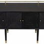 Product Image 2 for Conveni Sideboard With Brass Detail, Charcoal from Noir