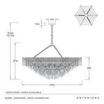 Product Image 7 for Josephine Large Chandelier from Arteriors