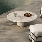 Product Image 2 for Cornelia Natural Veined Concrete Outdoor Coffee Table from Four Hands