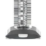 Woodrow Pendant isolated on white background with clean chains and classic reflector silhouette