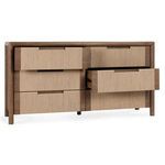 Product Image 4 for Corda Oak Wood 6-Drawer Dresser from Classic Home Furnishings