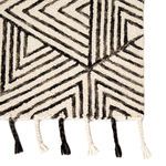 Product Image 3 for Montblanc Handmade Geometric Ivory/ Gray Rug By Nikki Chu from Jaipur