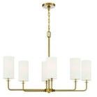 Product Image 3 for Powell 6 Light Linear Chandelier from Savoy House 