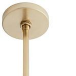 Product Image 9 for Volta Pale Brass Silver Steel Pendant from Arteriors