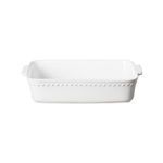 Product Image 1 for Pearl 13'' Scalloped Ceramic Stoneware Rectangle Baker - White from Costa Nova