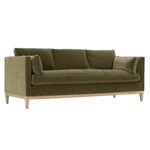 Product Image 22 for Leo 86" Olive Polyester Bench Cushion Sofa from Rowe Furniture