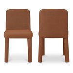 Place Dining Chair showing both front and back views highlighting upholstery on backrest.
