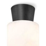 Product Image 3 for Hazel Alabaster Natural Brass Flush Mount from Regina Andrew Design