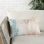 Product Image 2 for Tribe Indoor/ Outdoor Tribal Multicolor/ White Lumbar Pillow by Nikki Chu from Jaipur 