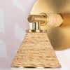 Product Image 5 for Mica 1-Light Modern Coastal Rope-Wrapped Wall Sconce from Mitzi