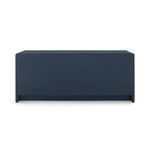 Product Image 3 for Bryant Extra Wide Lacquered Linen 6-Drawer Dresser - Navy Blue from Villa & House