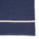 Product Image 6 for Corbina Indoor/ Outdoor Stripe Dark Blue/ Ivory Area Rug from Jaipur 