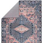 Product Image 2 for Issa Medallion Dark Blue/ Pink Rug from Jaipur 