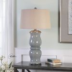 Product Image 2 for Uttermost Cannobino Pale Blue Table Lamp from Uttermost