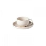 Product Image 1 for Pacifica Tea Cup And Saucer, Set of 6 - Vanilla from Casafina