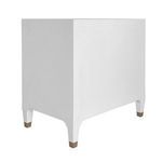Product Image 3 for Amber Three Drawer Side Table from Worlds Away