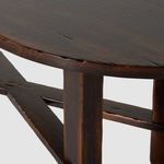 Product Image 21 for Ovilla Solid Birch Distressed Walnut Oval Dining Table from Four Hands