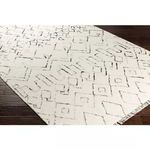 Product Image 3 for Nettie Cream / Black Organic Diamond Rug from Surya