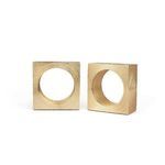 Product Image 1 for Karl Brass Bookends from Villa & House
