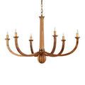 Product Image 3 for Woodcroft Chandelier from Currey & Company