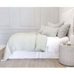 Product Image 3 for Logan Olive Linen Twin Duvet Cover from Pom Pom at Home