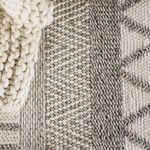 Product Image 5 for Sandhurst Handmade Geometric Gray/ White Rug from Jaipur 
