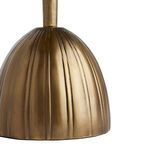 Product Image 3 for Alonzo Vintage Gold Brass Metal Accent Table from Arteriors