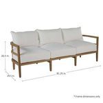Product Image 8 for Santa Barbara Natural N-dura Sofa from Summer Classics
