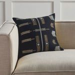 Product Image 1 for Longkhum Tribal Black/ Tan Pillow from Jaipur 