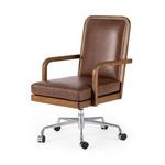 Product Image 1 for Lacey Brown Leather Desk Chair - Havana Brown from Four Hands
