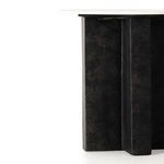 Product Image 10 for Terrell Round Aluminum and Marble End Table from Four Hands