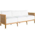 Product Image 8 for Playa Natural Teak/Raffia Sofa from Summer Classics