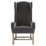 Product Image 3 for Bennett Arm Chair In Dark Dove Velvet from Essentials for Living