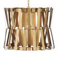 Product Image 9 for Chaconne Brass Iron Chandelier from Currey & Company