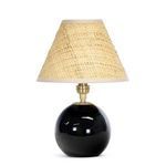 Product Image 1 for Giorgio Black Glass Mini Lamp from Regina Andrew Design