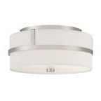 Product Image 3 for Bridgette 2 Light Flush Mount from Savoy House 