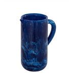 Product Image 3 for Blue Resin Pitcher from BIDKHome