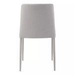 Nora Fabric Dining Chair Light Grey Set Of Two image 4