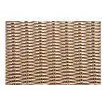 Woven wicker texture in natural tan color, detailed pattern and finish