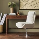 Product Image 16 for Burbank Ivory Modern Desk Chair from Four Hands