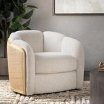 Product Image 6 for Daisy Upholstered Accent Swivel Chair from Classic Home