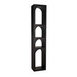 Product Image 2 for Aqueduct Narrow Bookcase with Large Arches from Noir