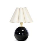 Product Image 4 for Giorgio Black Glass Mini Lamp from Regina Andrew Design
