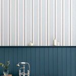 Product Image 2 for Laura Ashley Heacham Seaspray Striped Wallpaper from Graham & Brown